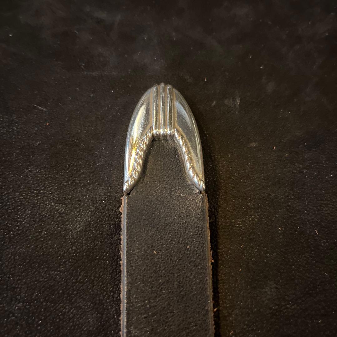 ブルーミンレザー ウエスタンベルト レザー ハンドメイド ビンテージ