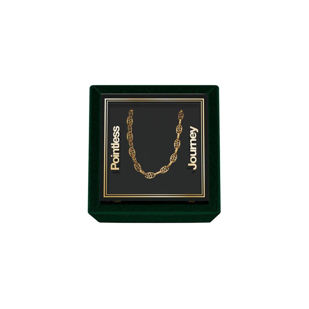 POINTLESS JOURNEY CHAIN NECKLACE gold - メルカリ