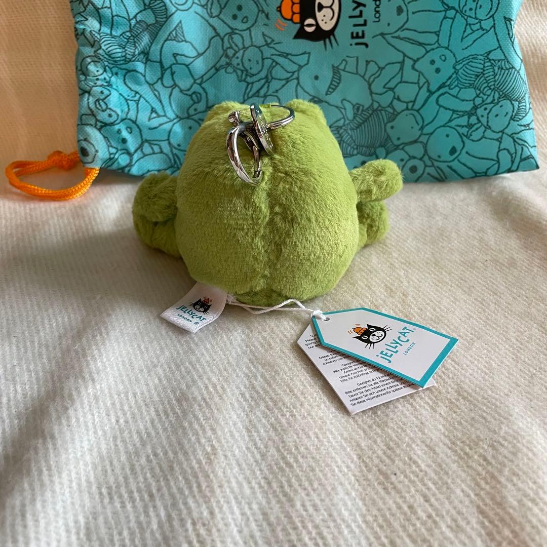 jellycat ジェリーキャット かえる カエル ぬいぐるみ バッグチャーム