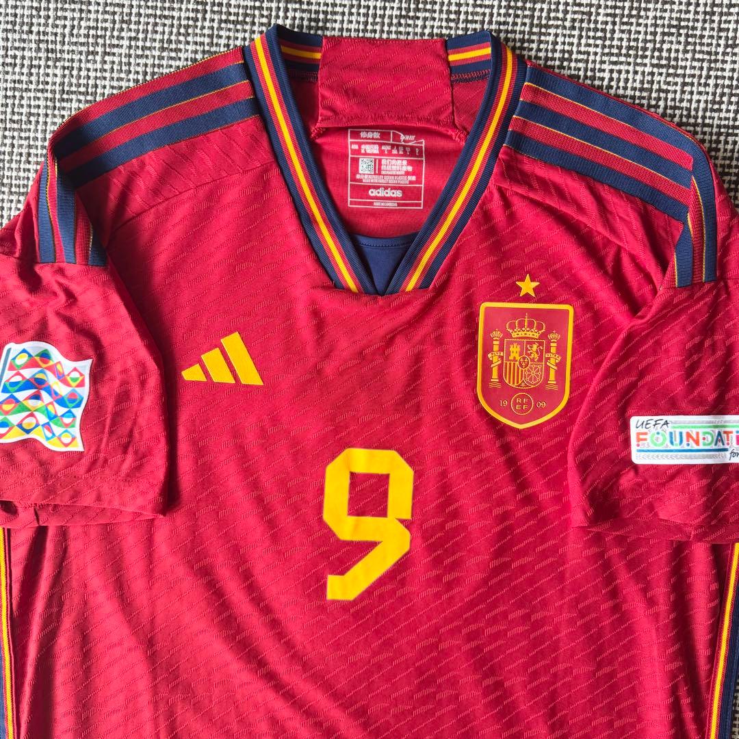オーセンティック・NLパッチ付き】ガビ ＃9 スペイン代表 22／23