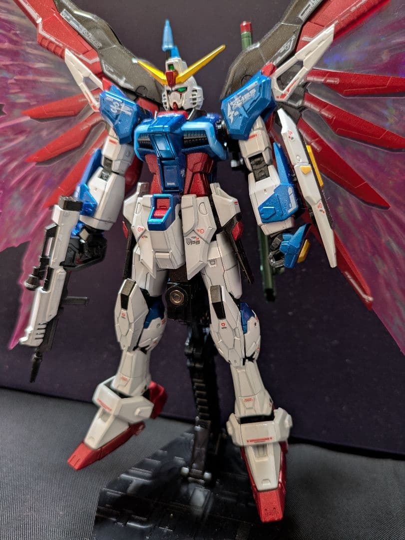 t*o様 1/144 RG デスティニーガンダム[チタニウムフィニッシュ]光の翼