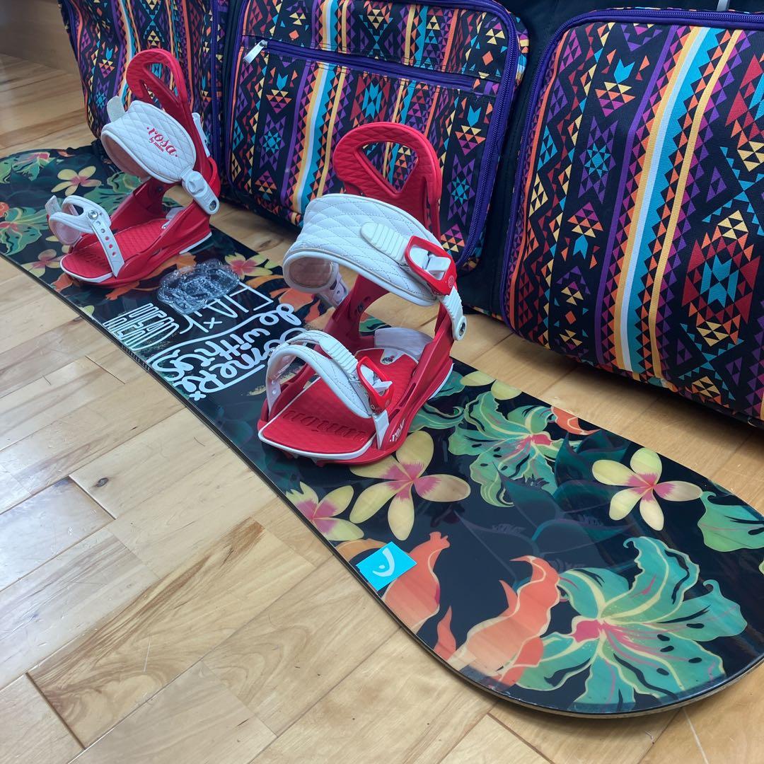 HEAD スノーボード FLAIR HAWAII バインディング　レディース HEAD（ヘッド） FLAIR leap ＆ Kissmark CAUSE WH/BK SM レディース