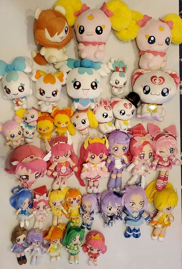 プリキュア 歴代ぬいぐるみセット 35体 - メルカリ