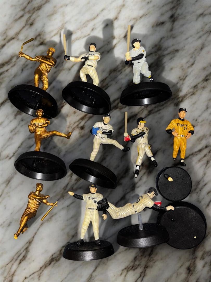 阪神タイガース レジェンドフィギュア10体セット 星野仙一、藤村富美男