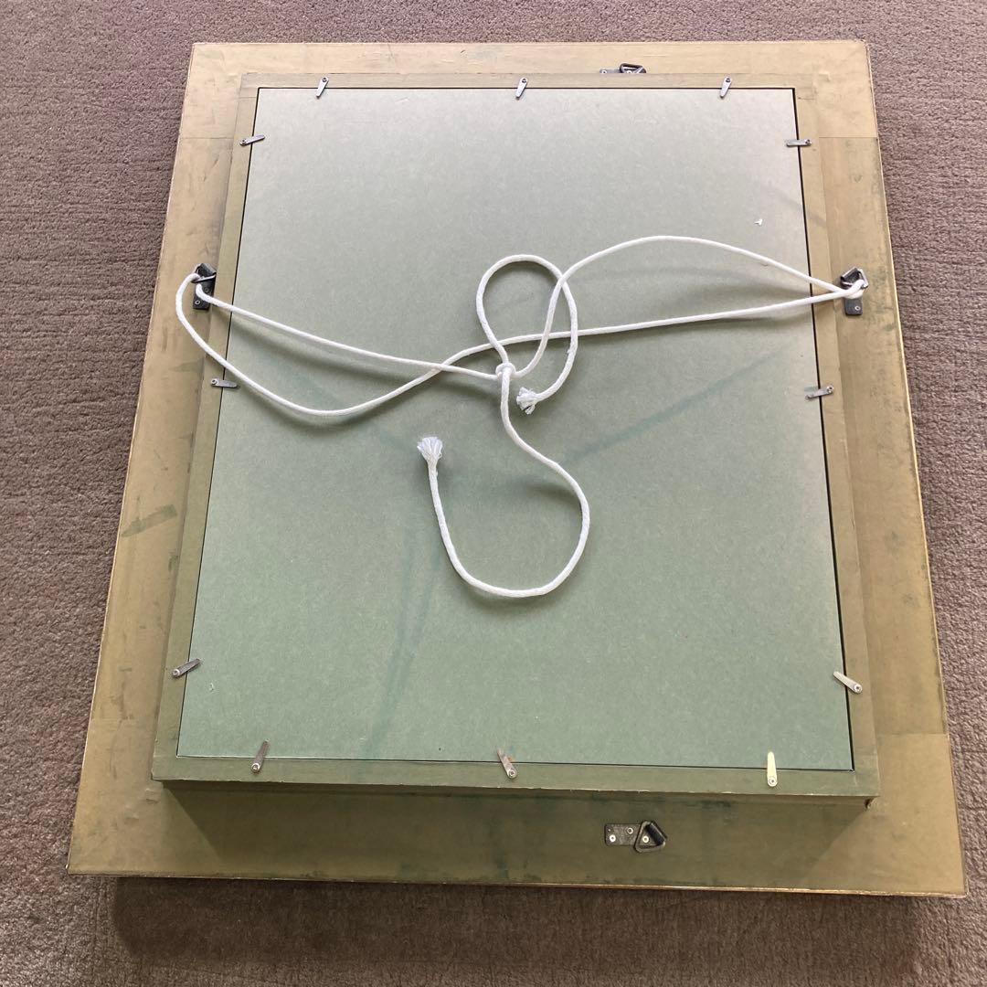 ルノワール ピアノを弾く少女たち 豪華白金 額装済み 70cm x 60cm