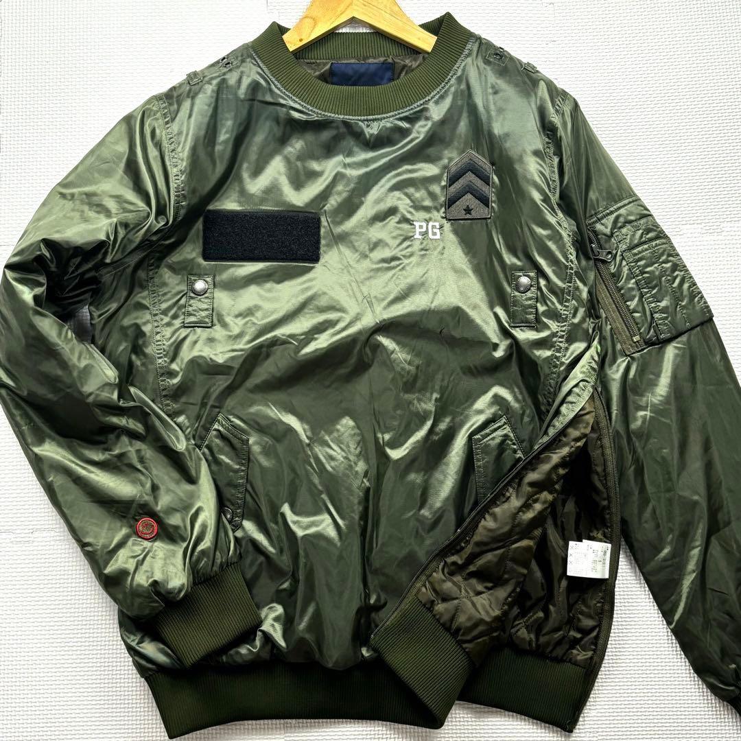 PEARLY GATES カーキ　スニード PEARLY GATES（パーリーゲイツ） ツインスニード カーキ×ネイビー 迷彩