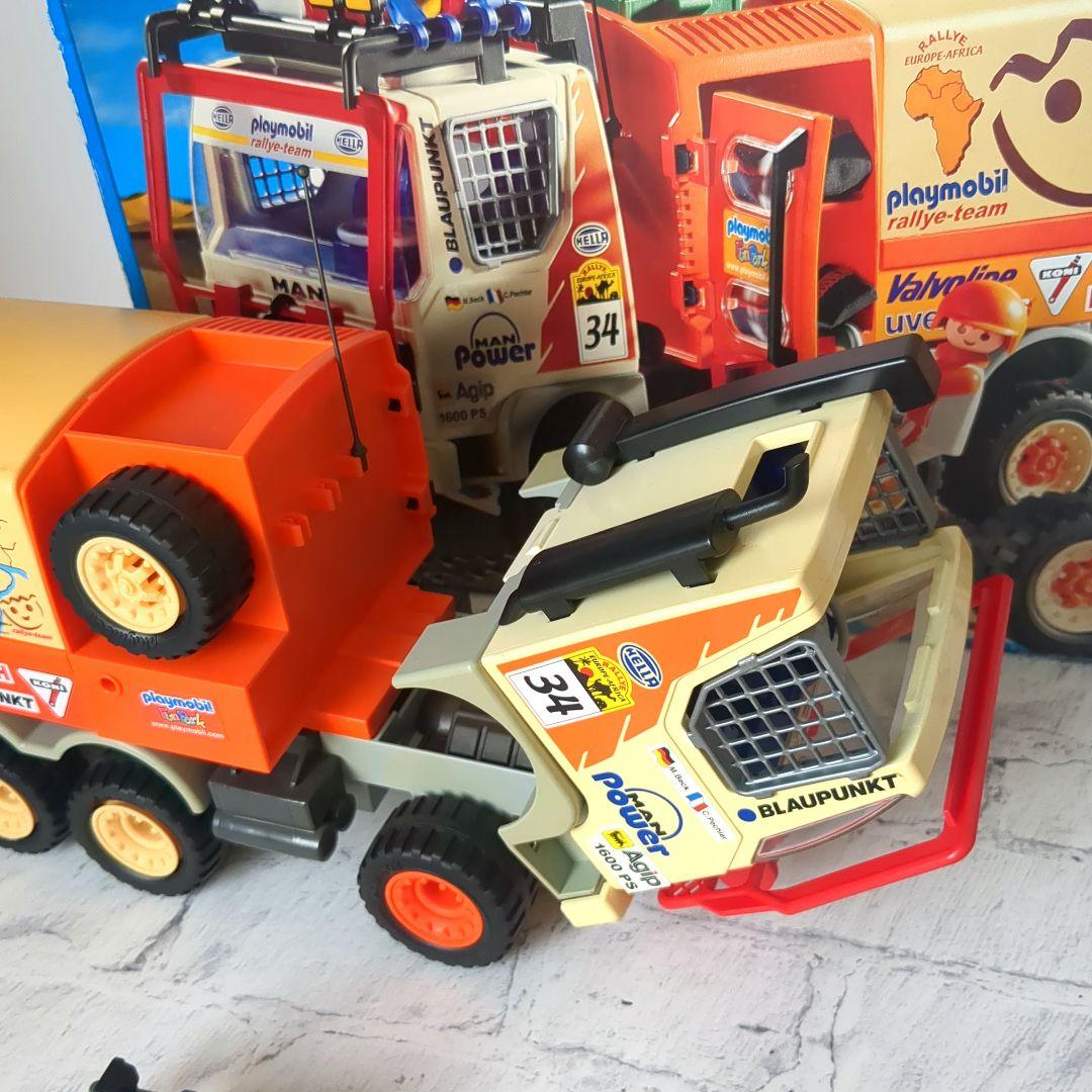 9月頃迄☆大特価☆廃盤レア】プレイモービル 4420 パリ・ダカールラリー