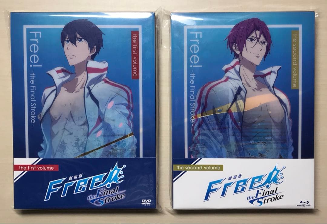 Free the Final stroke DVD 前編　Blu-ray 後編