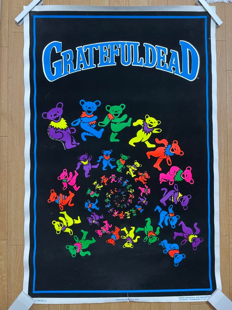 超希少】グレイトフル・デッド デッドベア ポスター - メルカリ
