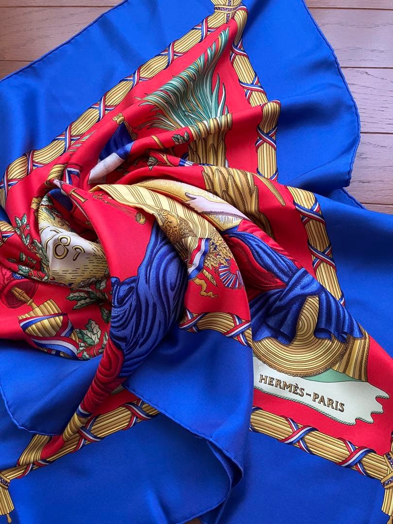 HERMÈS シルクスカーフ 1789