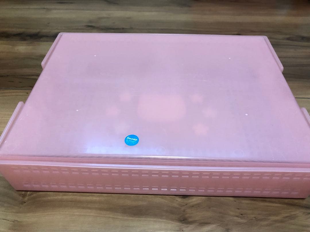 平成レトロ❣️ キティ　カオハナ　ミニトランク　缶　収納ケース　ボックス　お道具箱