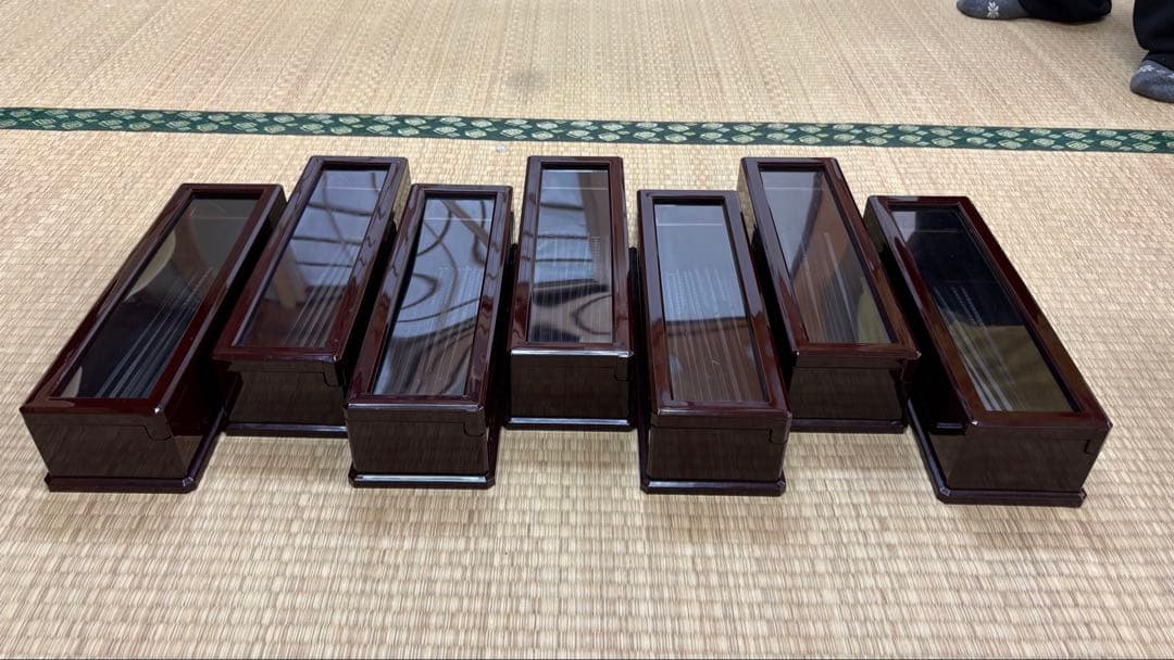 箸箱➕お箸7セット 飲食用、業務用、イベント用★美品 □【名入代込】【キッズ】「Hashi no haco Kids セット」キッズ用の