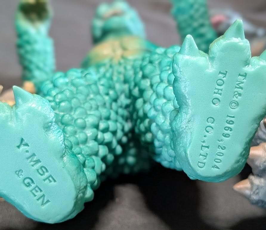 ゴジラ＆ミニラ＆ガバラ（Y・MSF）ソフビフィギュア3体セット