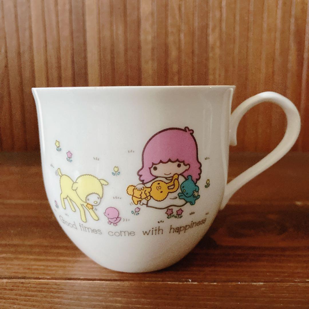 サンリオ リトルツインスターズ キキララ カップ マグカップ 当時物