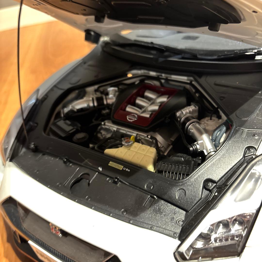 『リアウイング補修歴あり』デアゴスティーニ　1/8 GT-R R35 ニスモ