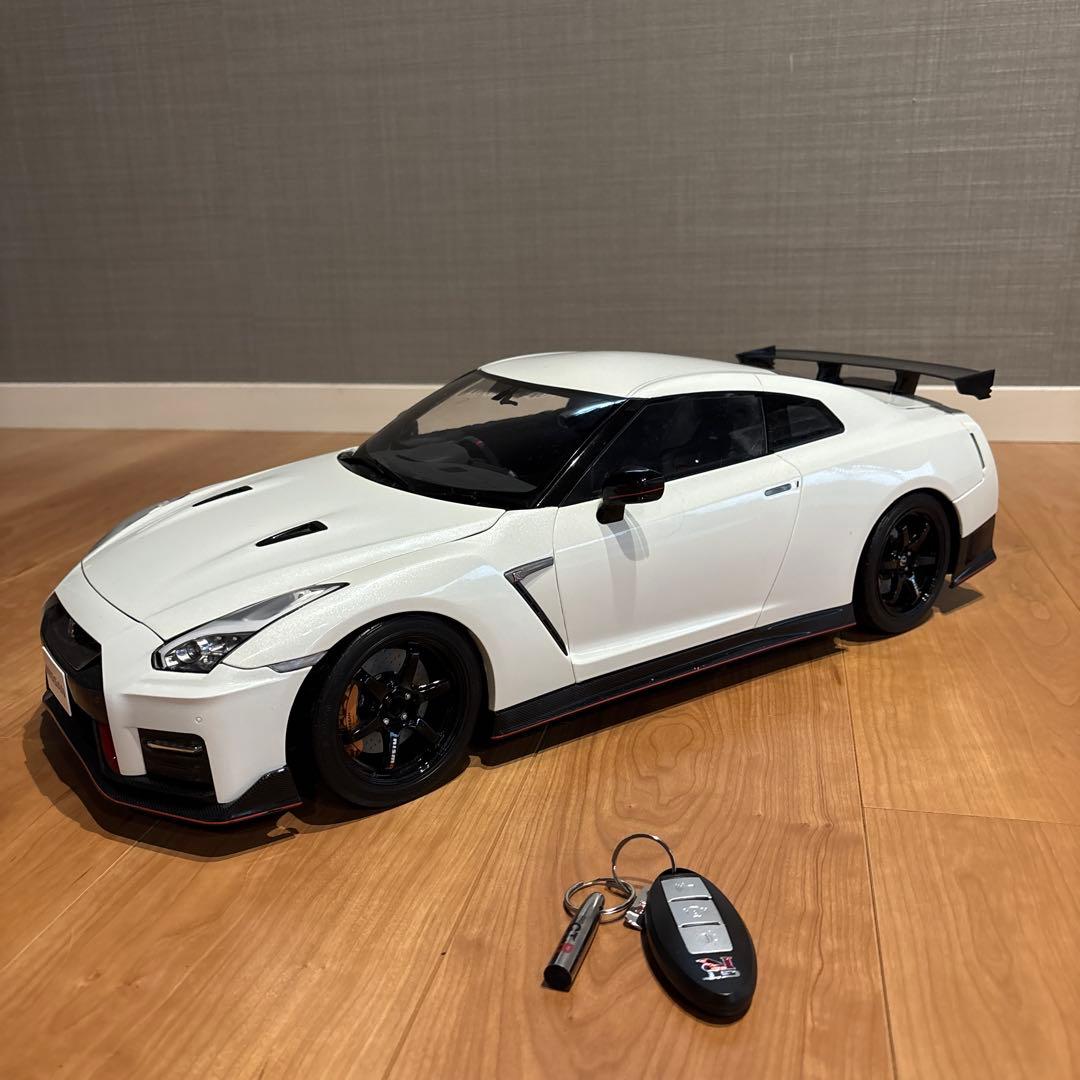『リアウイング補修歴あり』デアゴスティーニ　1/8 GT-R R35 ニスモ