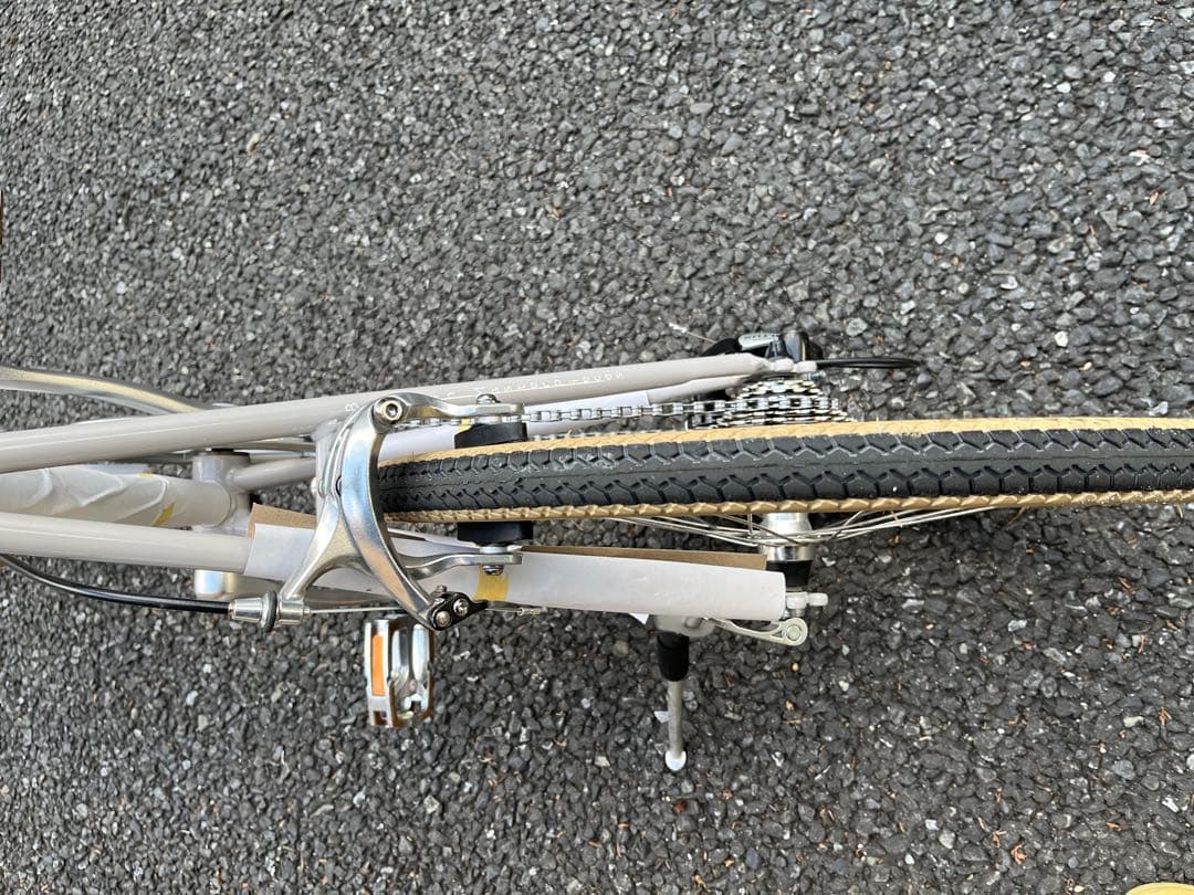 ミニベロ 自転車 クロモリフレーム 8段変速