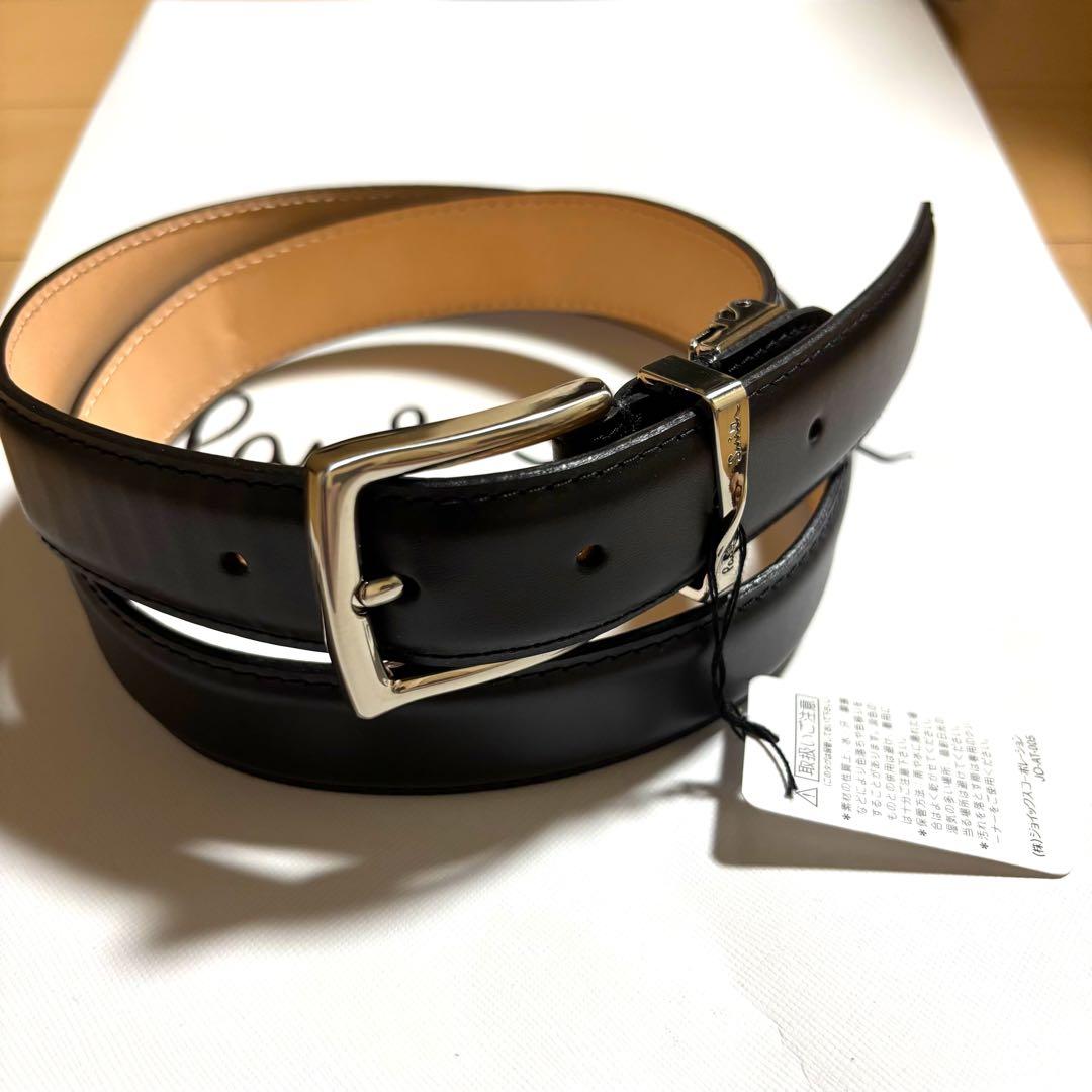 Paul Smith ベルト　ツイストロゴループベルト　新品未使用品　黒　調節可 Paul Smith（ポール・スミス） ベルト ツイストループロゴ レザー