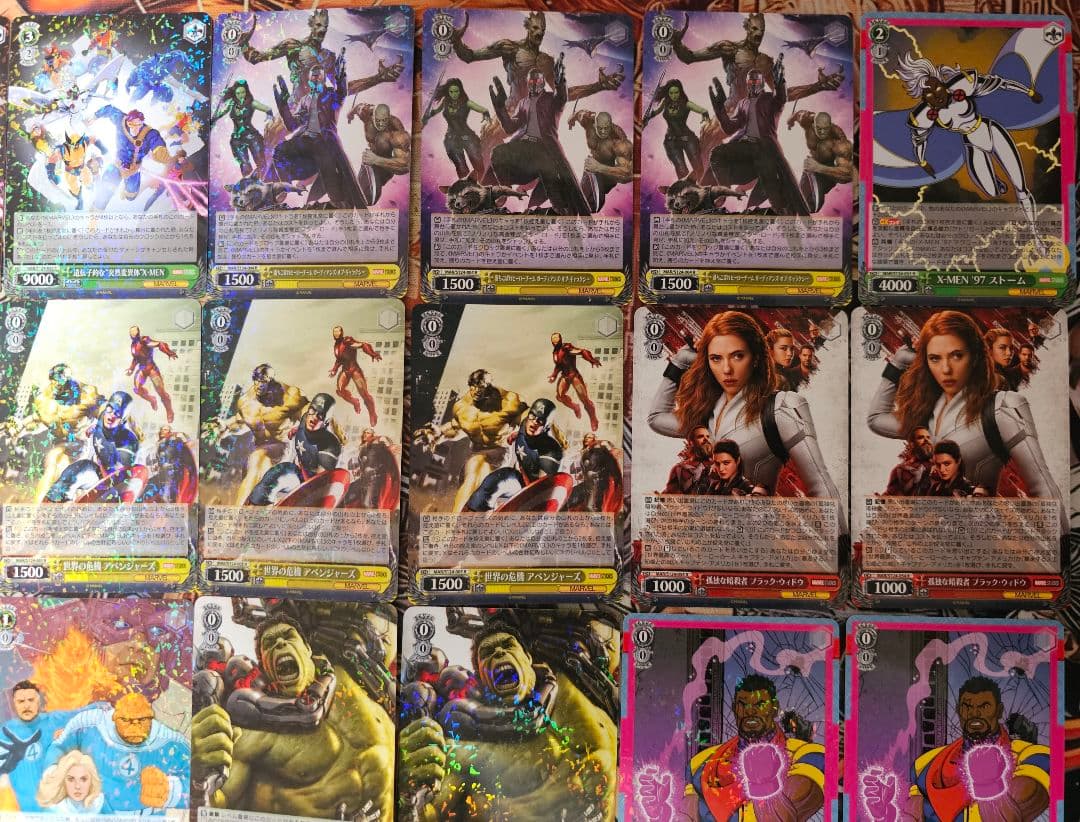 MARVEL 54枚セット ヴァイスシュヴァルツ