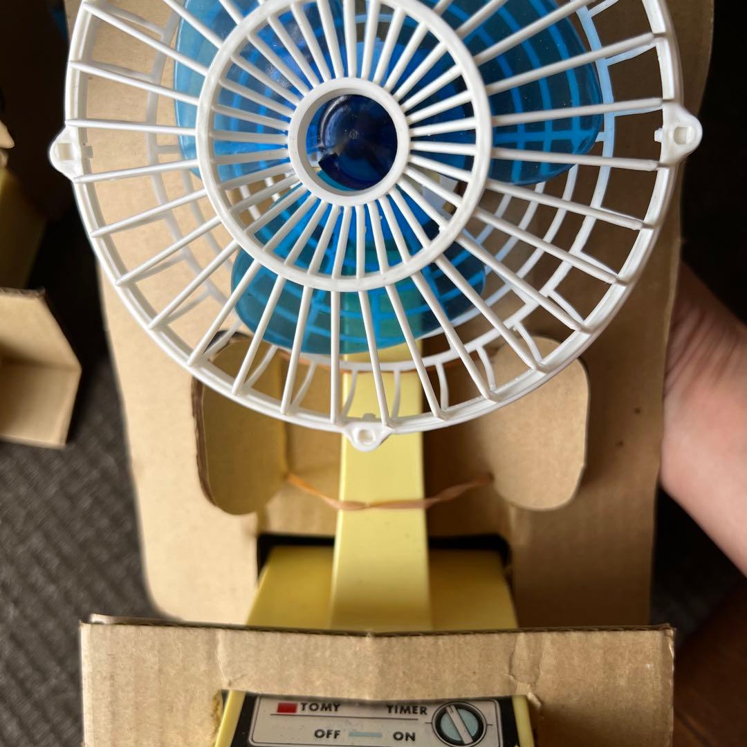 昭和レトロ 当時物 玩具 トミー ニューセンプウキ 2つ レトロおもちゃ