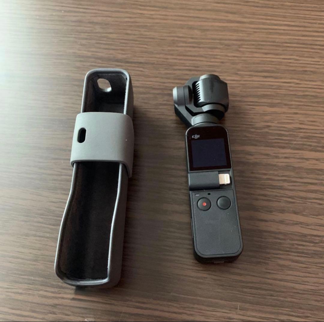 【美品】DJI OSMO POCKET オズモポケットジンバルカメラ Osmo Pocket 3 1インチCMOS ポケットジンバルカメラ【目録引換券