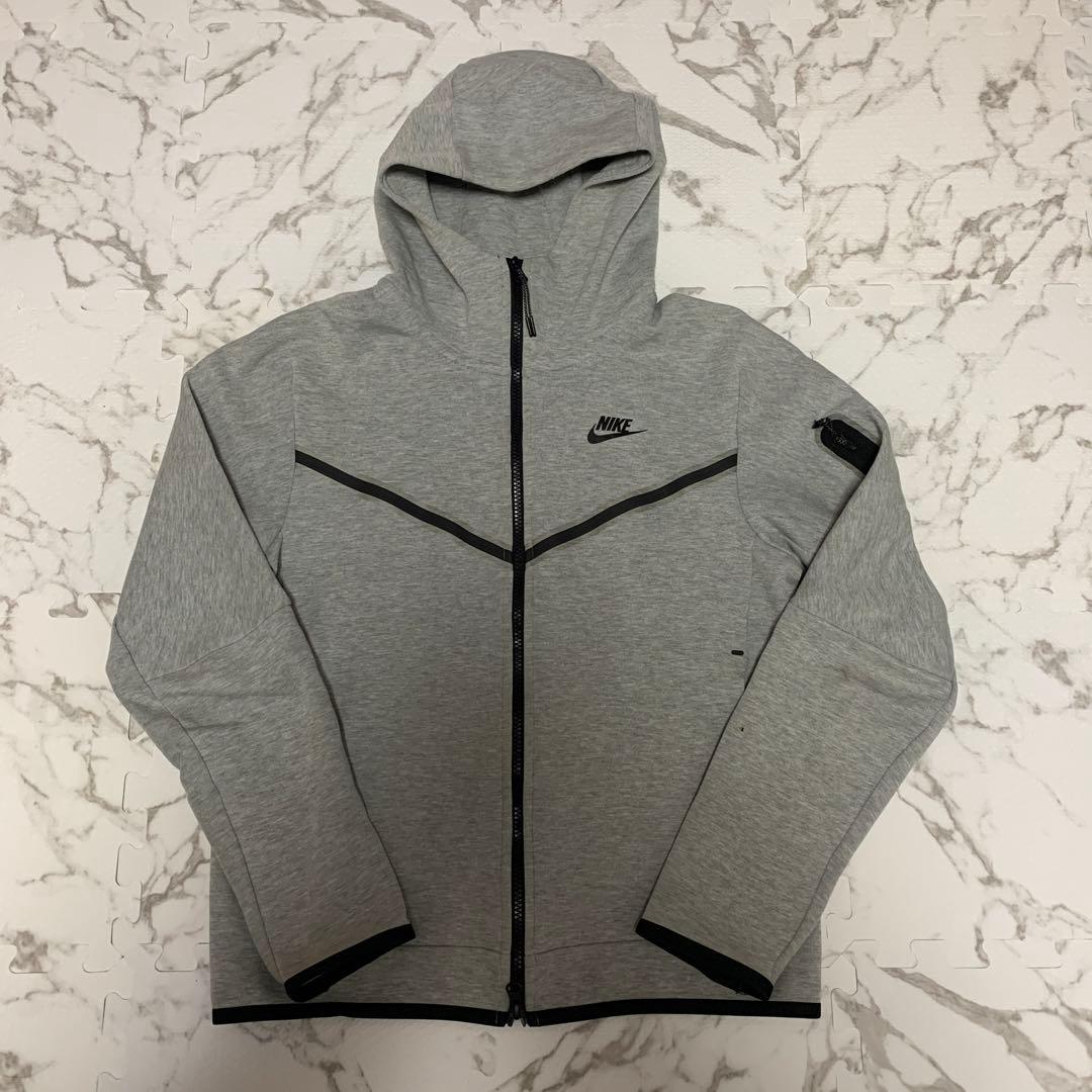 NIKE テックフリース グレー セットアップ 白タグ - メルカリ