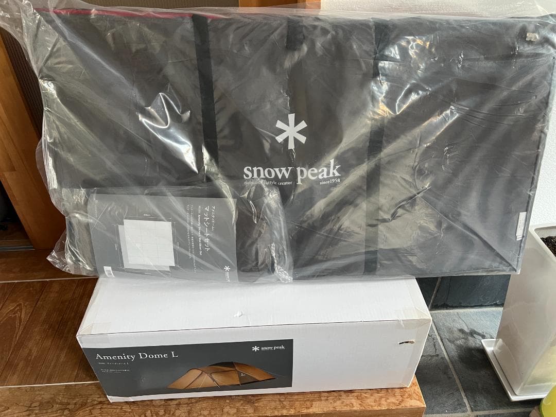 （未使用） peak アメニティドームL テント＋専用シート・マット 楽天市場】スノーピーク アメニティドームL マットシートセット snow