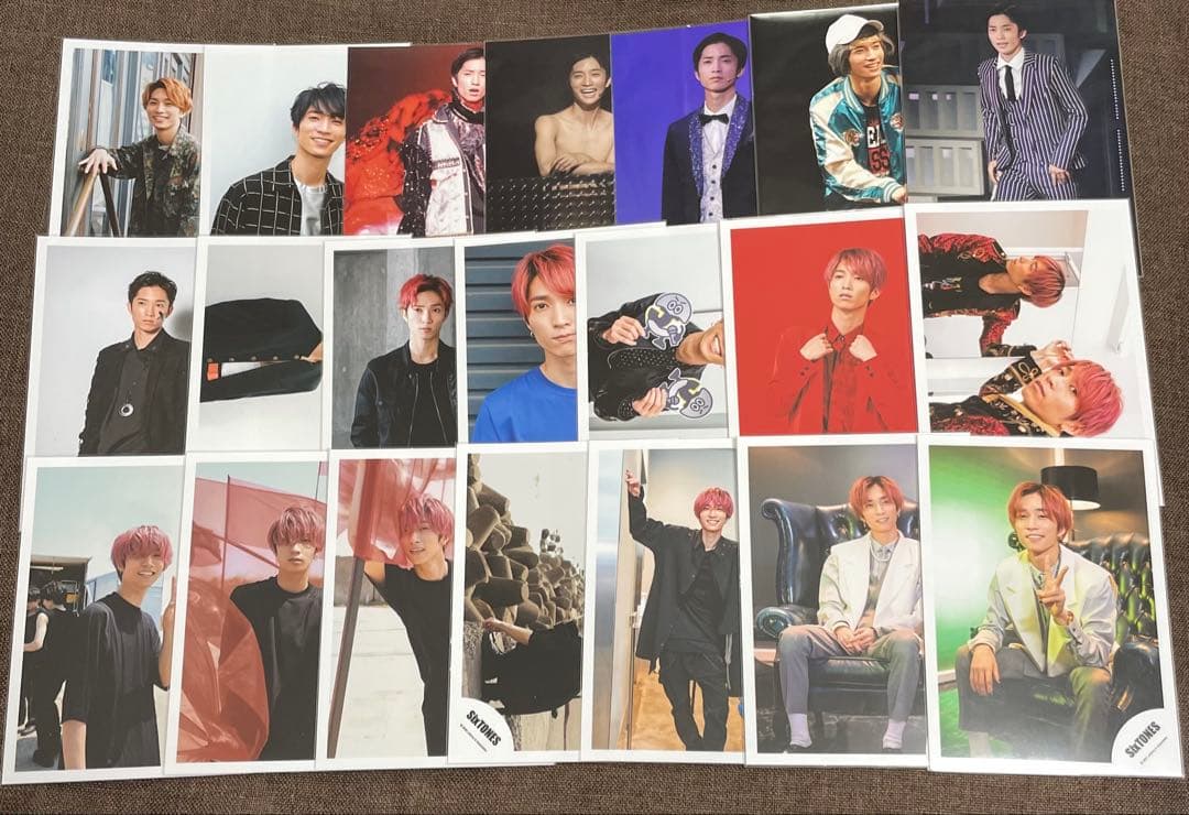 SixTONES まとめ売り CD DVD 公式写真 ステッカー