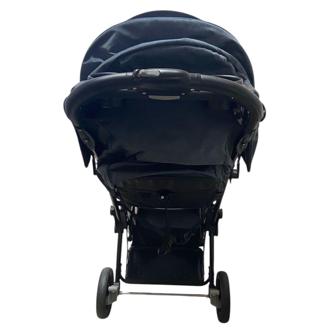 《良品》KATOJI カトージ 2人でゴーDX 2人乗りベビーカー デニム