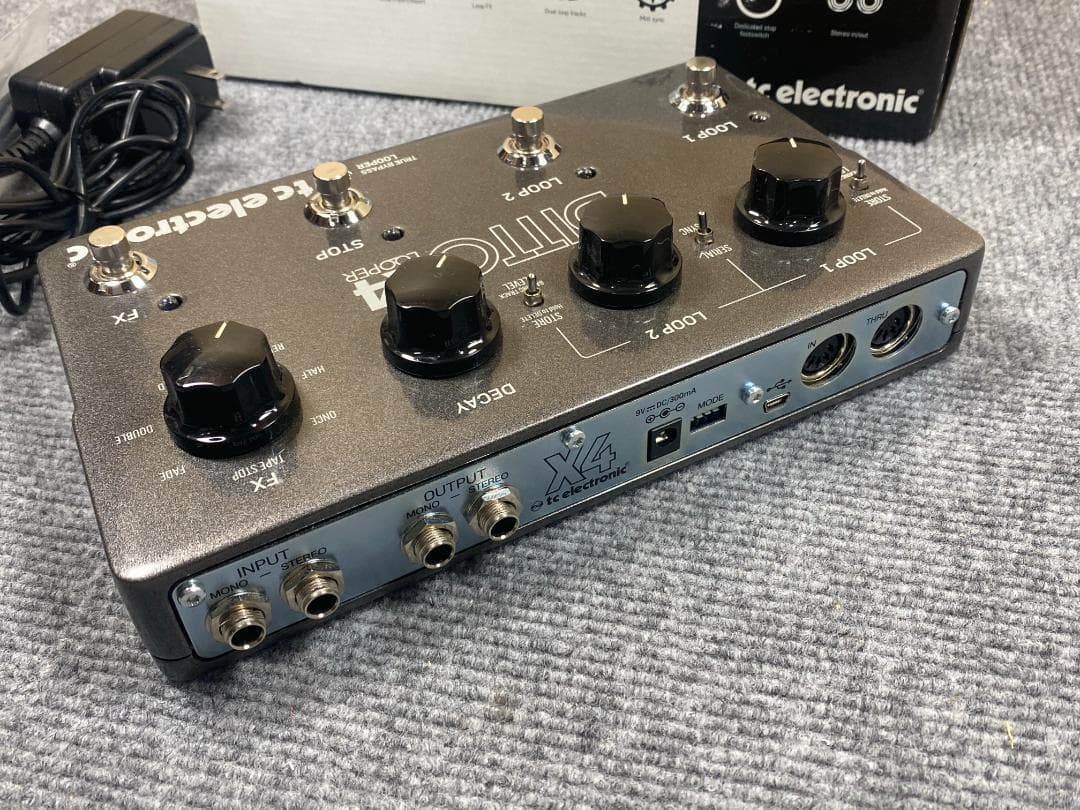 T.C.electronic DITTO X4 ルーパー