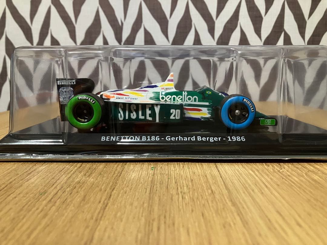 日本未発売 ビッグスケールF1コレクション ベネトンB186 1986年 2026年