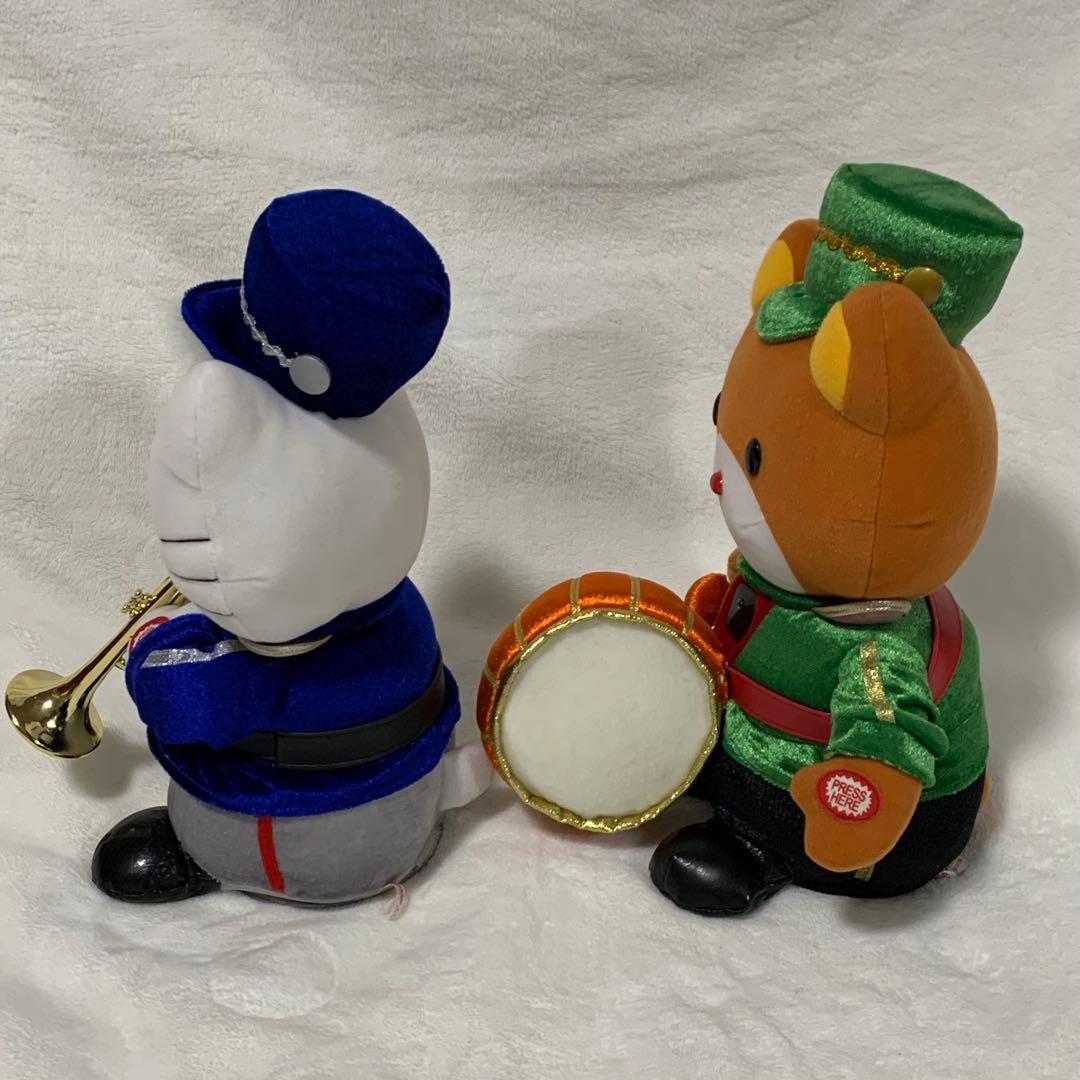 【動作確認済　2002年製】サンリオ　ハローキティマーチングドール4Pセット