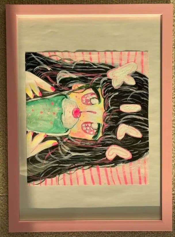 さいあくななちゃん 原画Original Painting 2017 東京一点物 - メルカリ