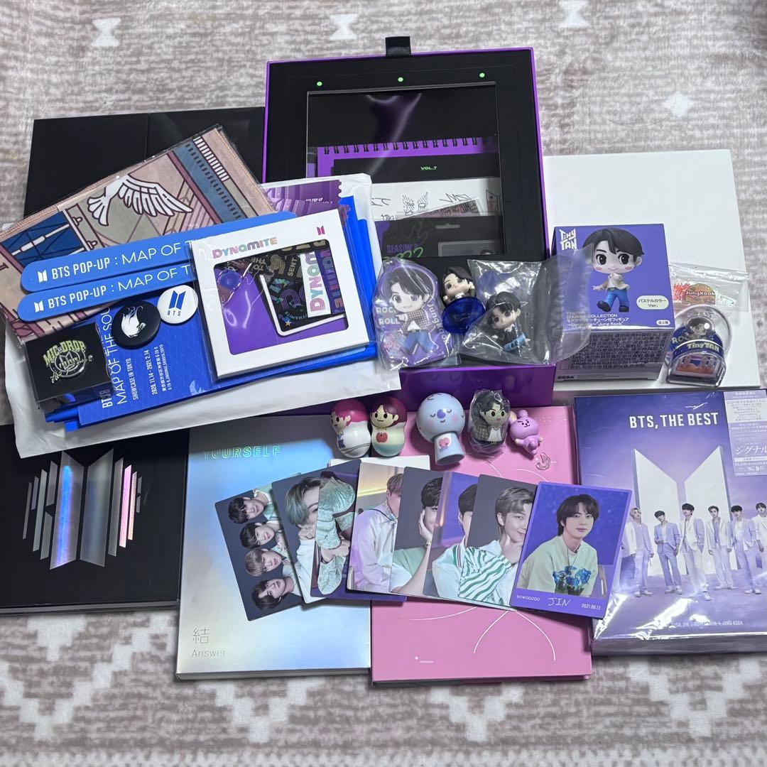 ginger様　BTS アルバム（ラントレ付き）グッズまとめ売り BTS まとめ売り アルバム DVD - メルカリ
