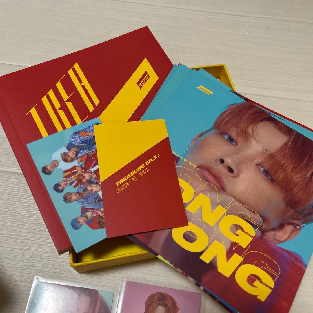 ホンジュン ATEEZ トレカ CDセット 3集