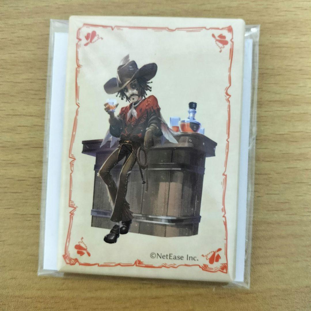 第五人格 identity V カウボーイ カヴィンアユソ スクエア缶バッジ