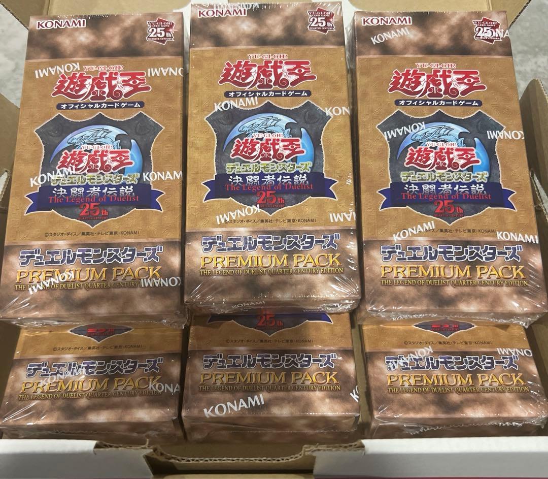 遊戯王 デュエルマスターズ 東京ドーム 決闘者伝説 プレミアムパック 6box