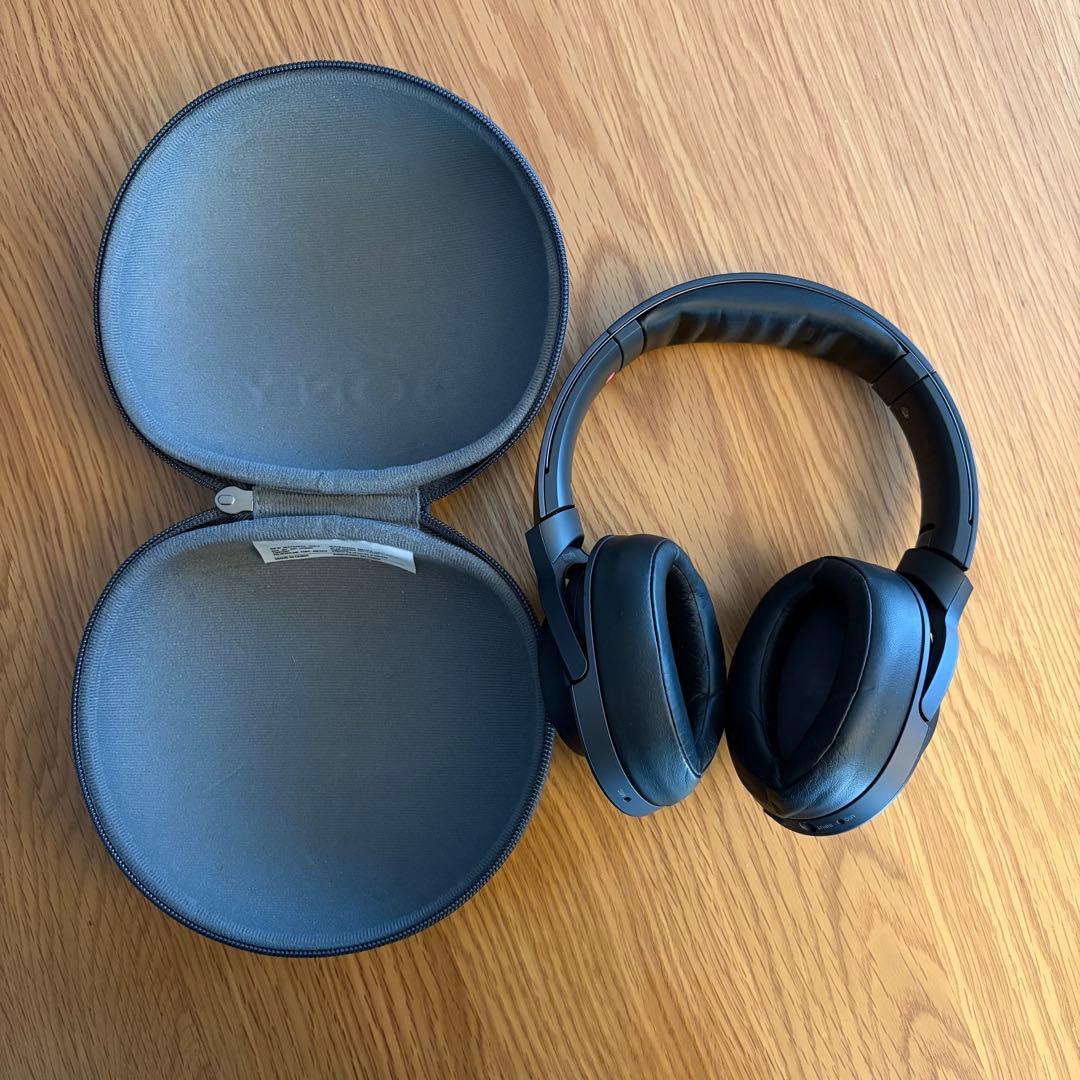 SONY ワイヤレスヘッドホン WH-H900N（B） グレイッシュブラック