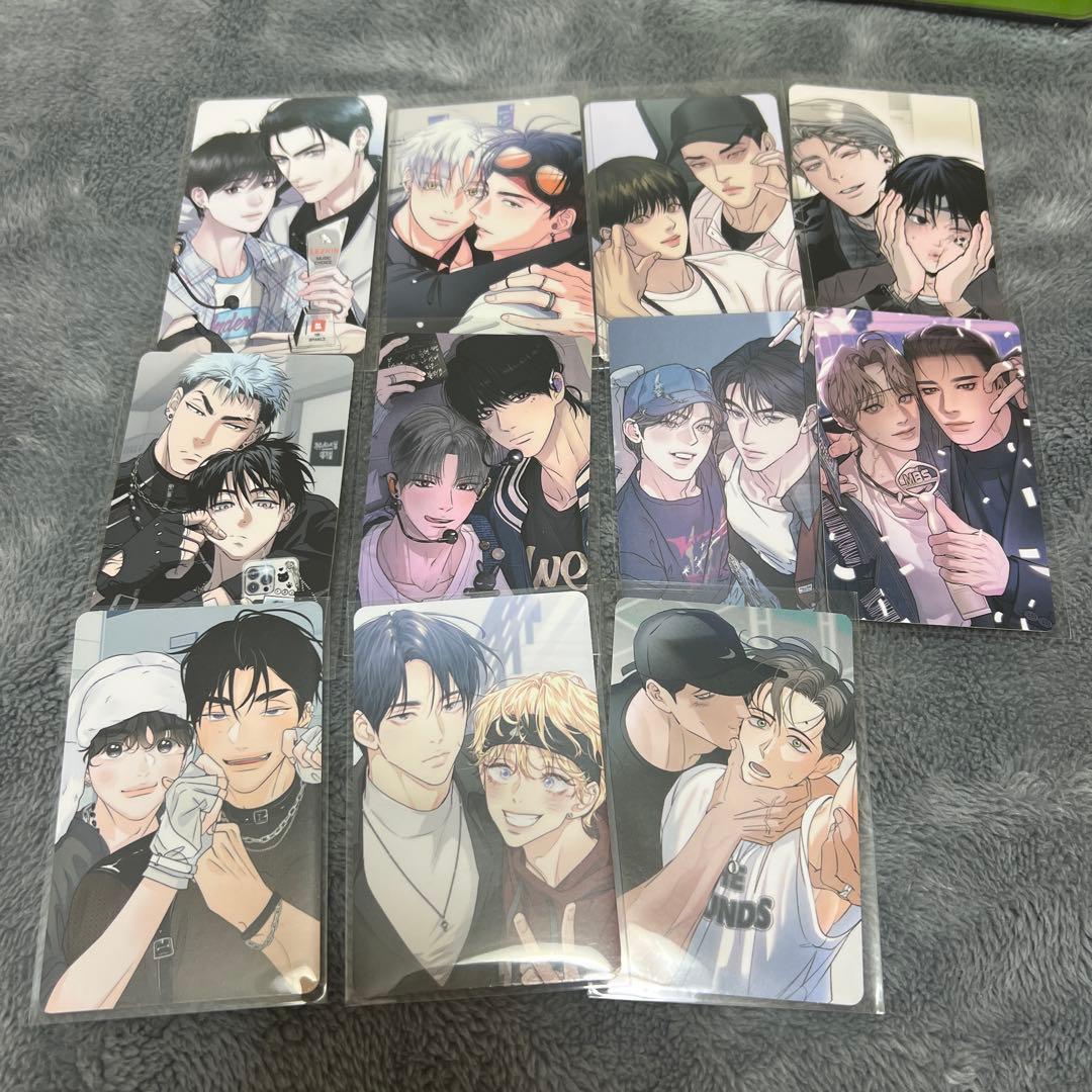 2026 LEZHIN シーズングリーティングシ ーグリ 11種 韓国BL