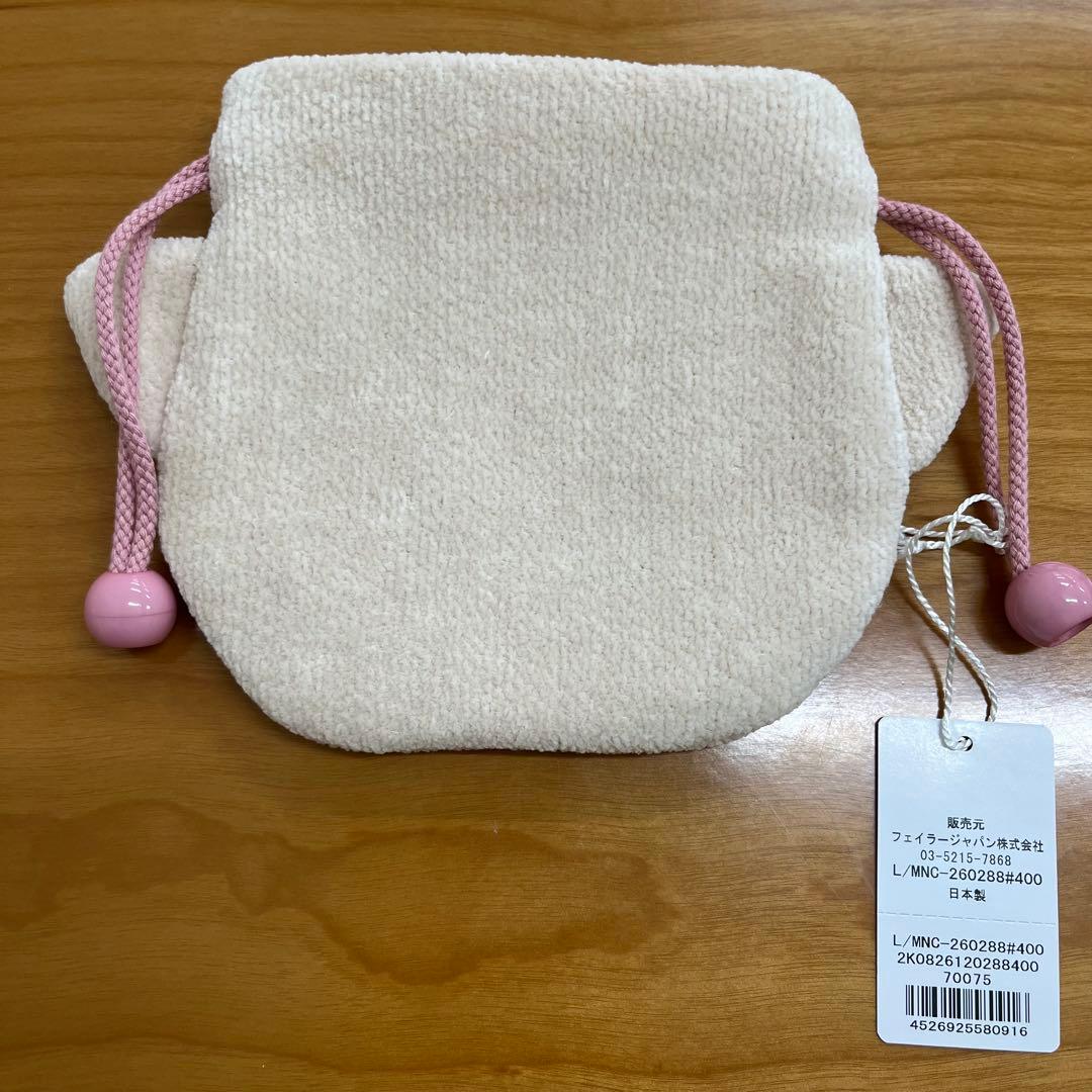 新品タグ付き】フェイラー モフモフネコチャン ネコチャン巾着 FEILER