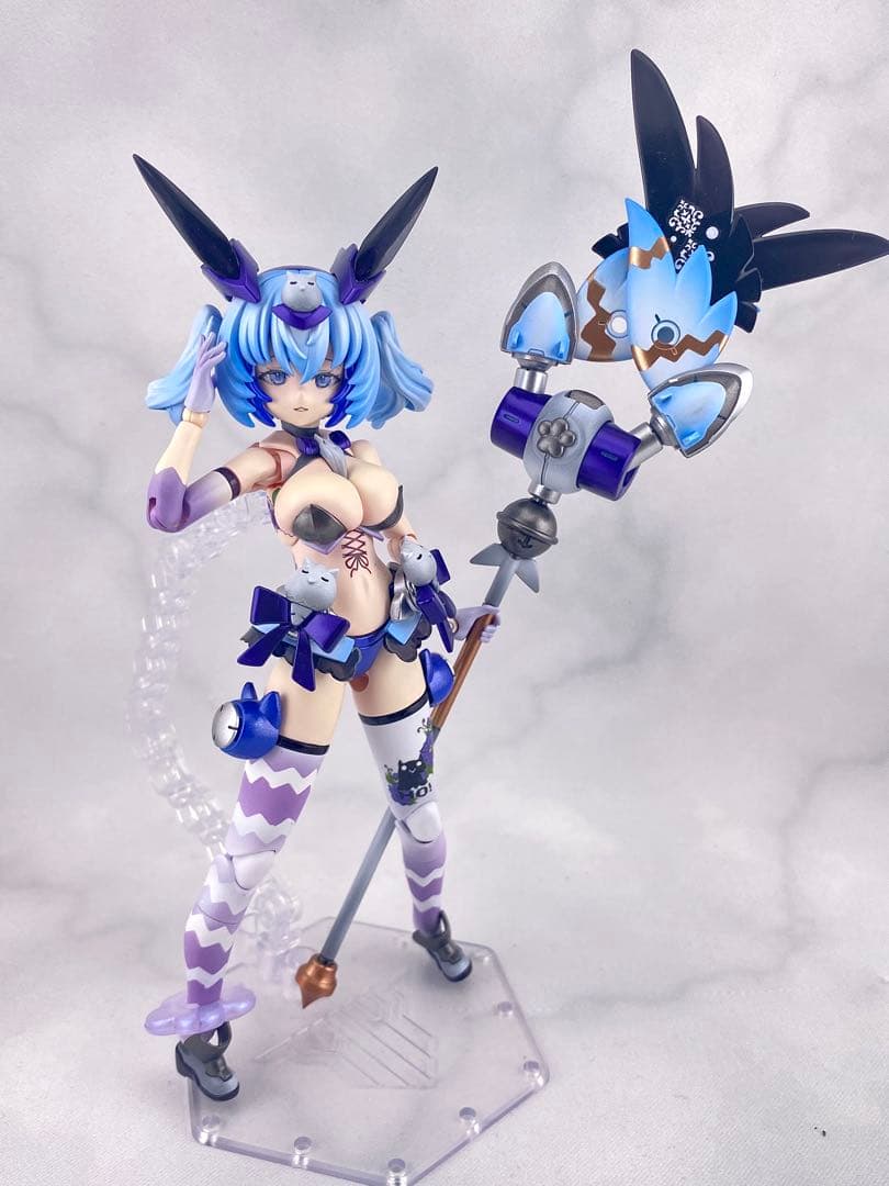 メガミデバイス　PUNI☆MOFU シャオ　塗装完成品