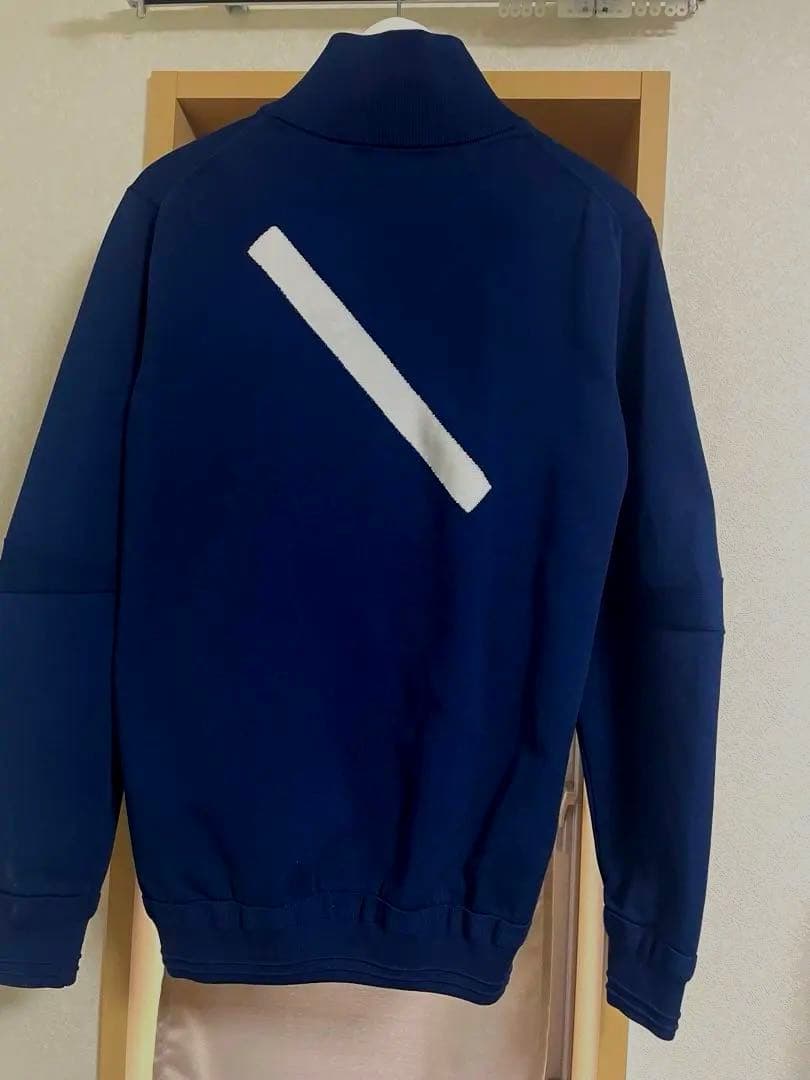 saturdays nyc ハーフジップ ネイビー