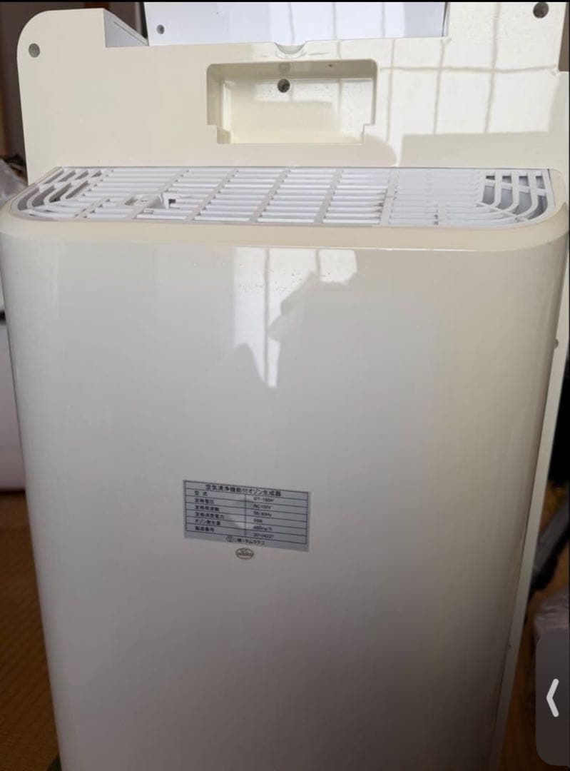 TECO 空気清浄機 ホワイト HEPAフィルター - メルカリ