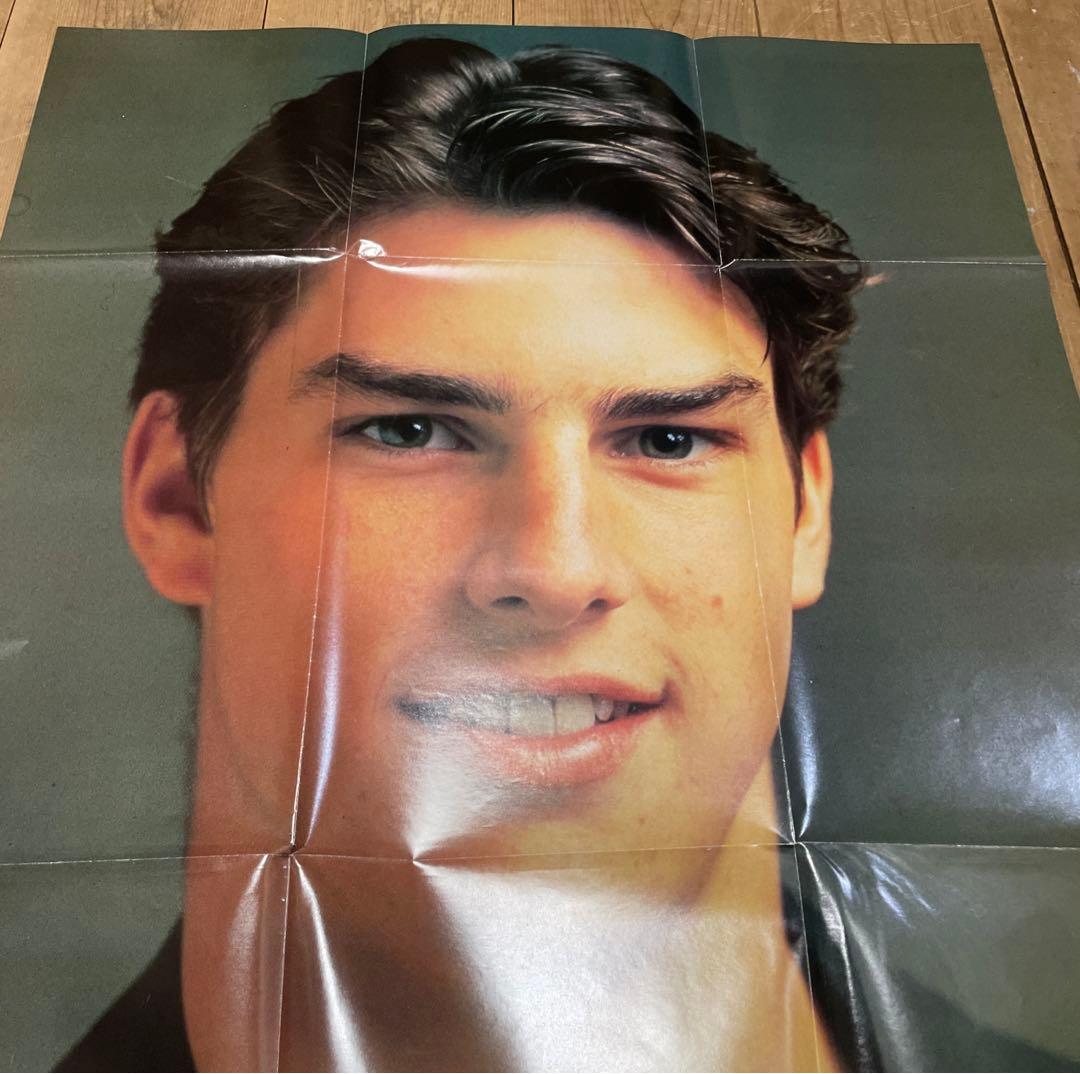 スクリーン 昭和62年8月号付録◉ポスター トム・クルーズ/チャーリー