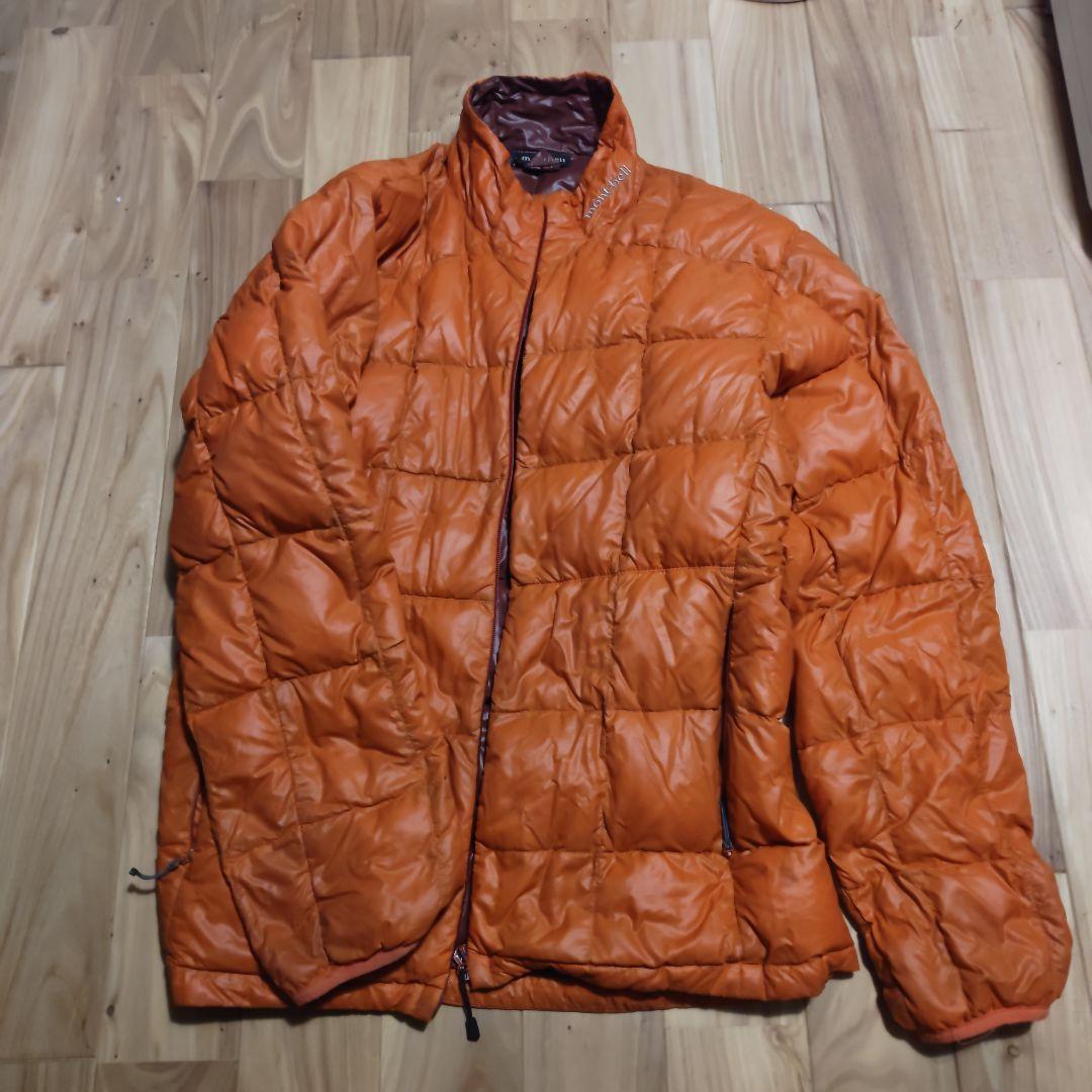 モンベル U.L.ダウンコンシールジップ ジャケット メンズSサイズ