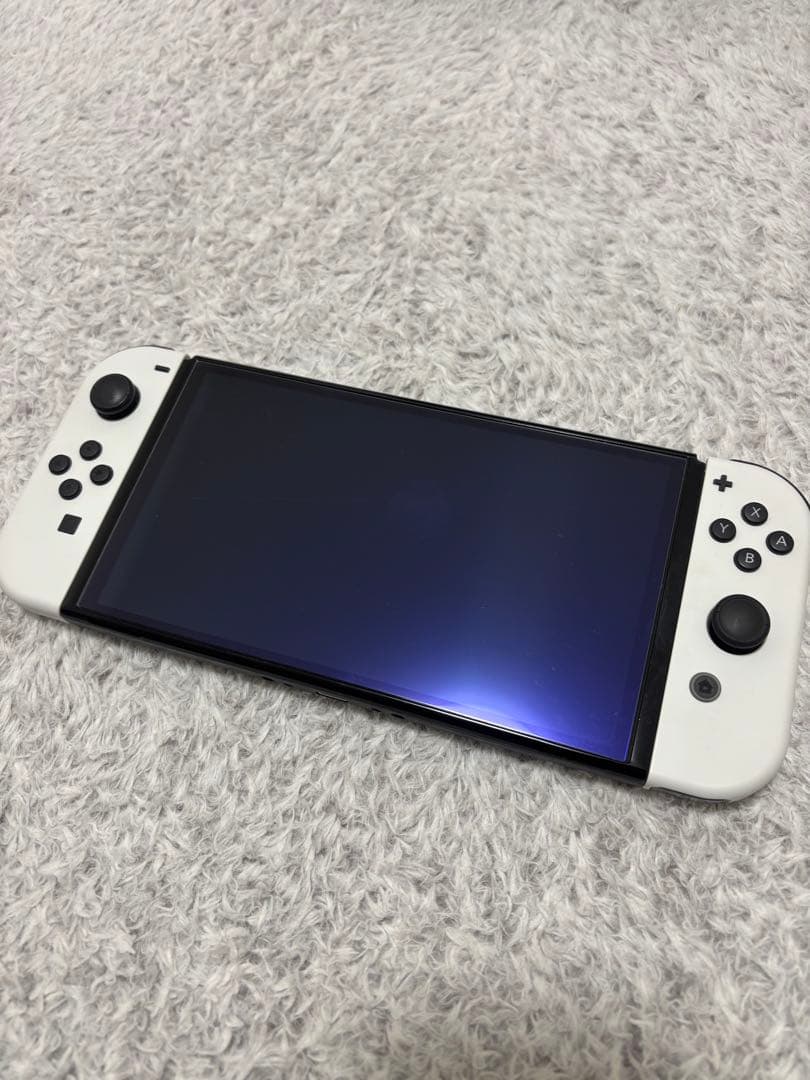 Switch有機ELホワイト本体＋マリカ8DX＋スマブラSP - メルカリ