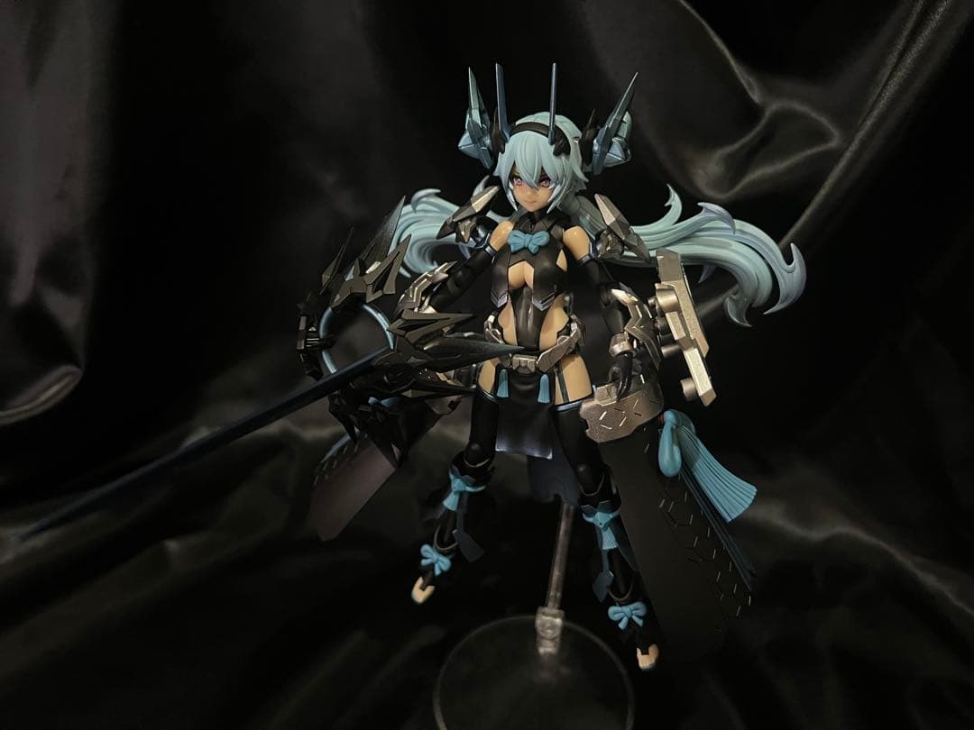 メガミデバイス 【皇巫 スサノヲ レガリア】 美プラ 塗装品