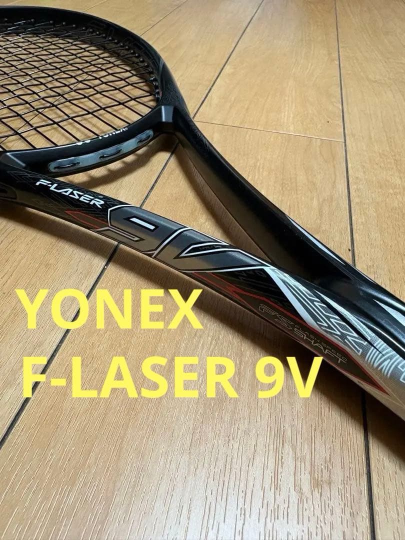 【ひろ】YONEX F-LASER 9V [軟式テニスラケット] YONEX（ヨネックス） ソフトテニスラケット F-LASER 9V エフレーザー9V