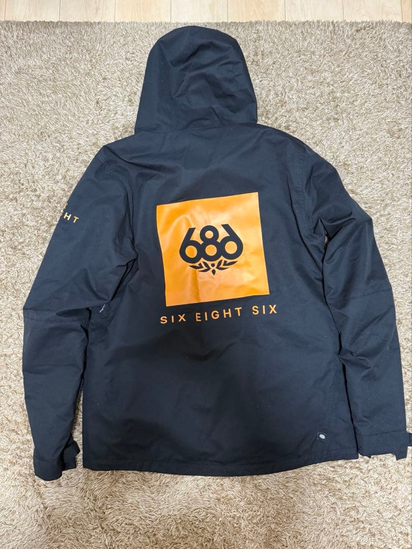 《Basco》686 24-25 スノーボードウェア ブラック L