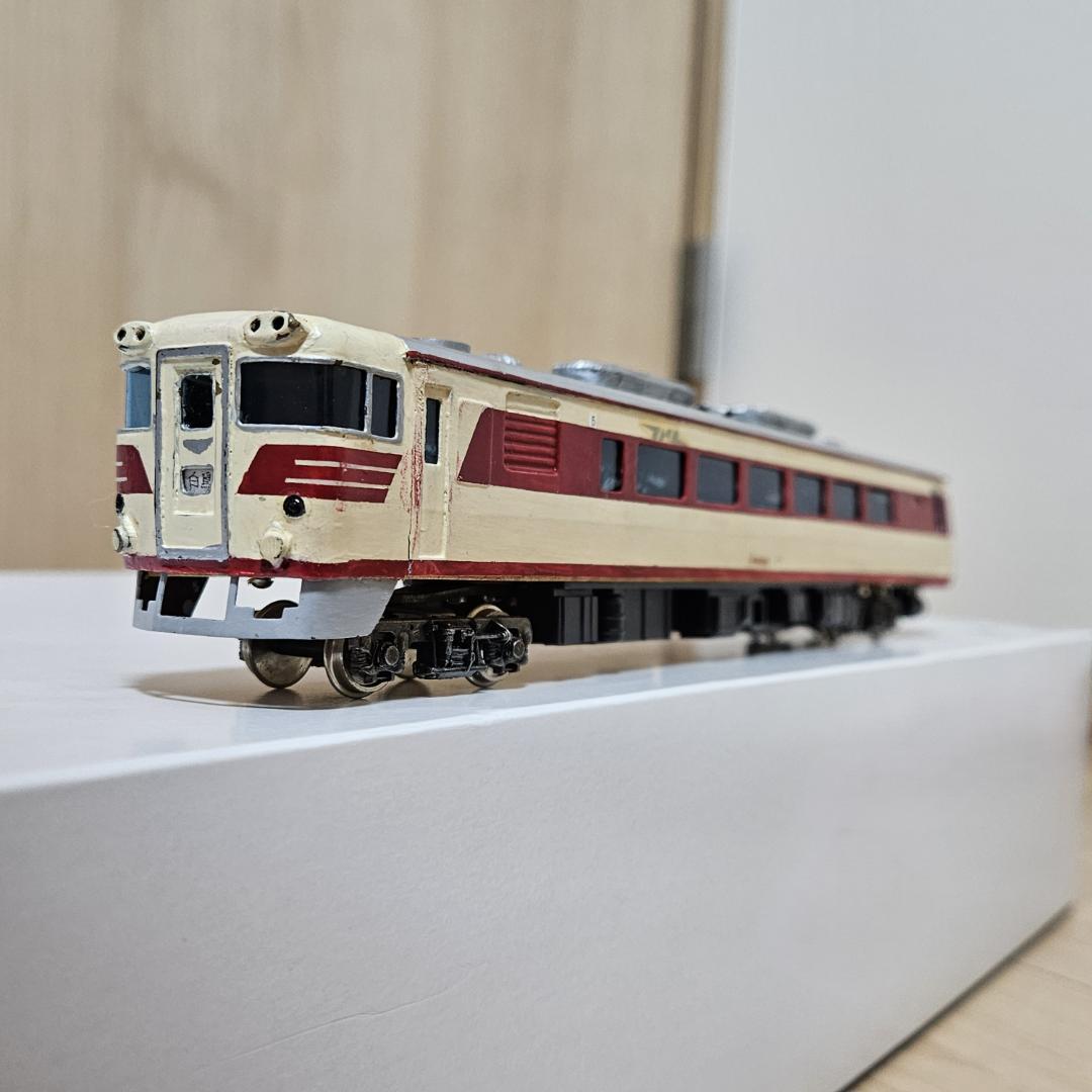 HOゲージ 小高模型 ペーパー製　キハ82系 ５両編成 完成品　ジャンク車両